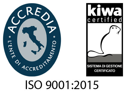 Logo Certificazione Kiwa - Accredia